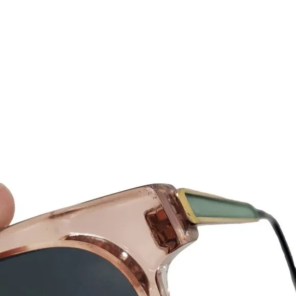 THIERRY LASRY Women's TIPSY Pink Gold Turquoise Sunglasses Frames Only - Picture 11 of 12